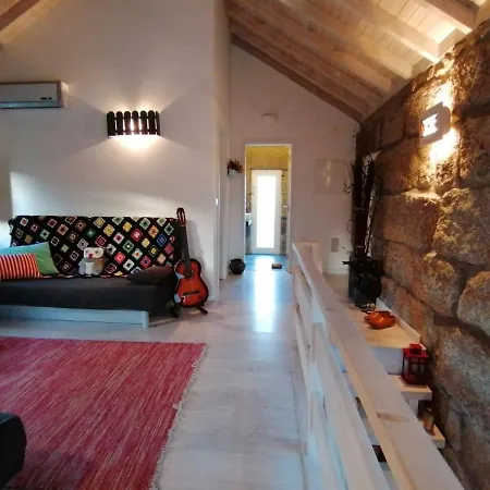 Hébergement de vacances Bouça Drigues Casa Antiga De Pedra Com Piscina E Vista Rio